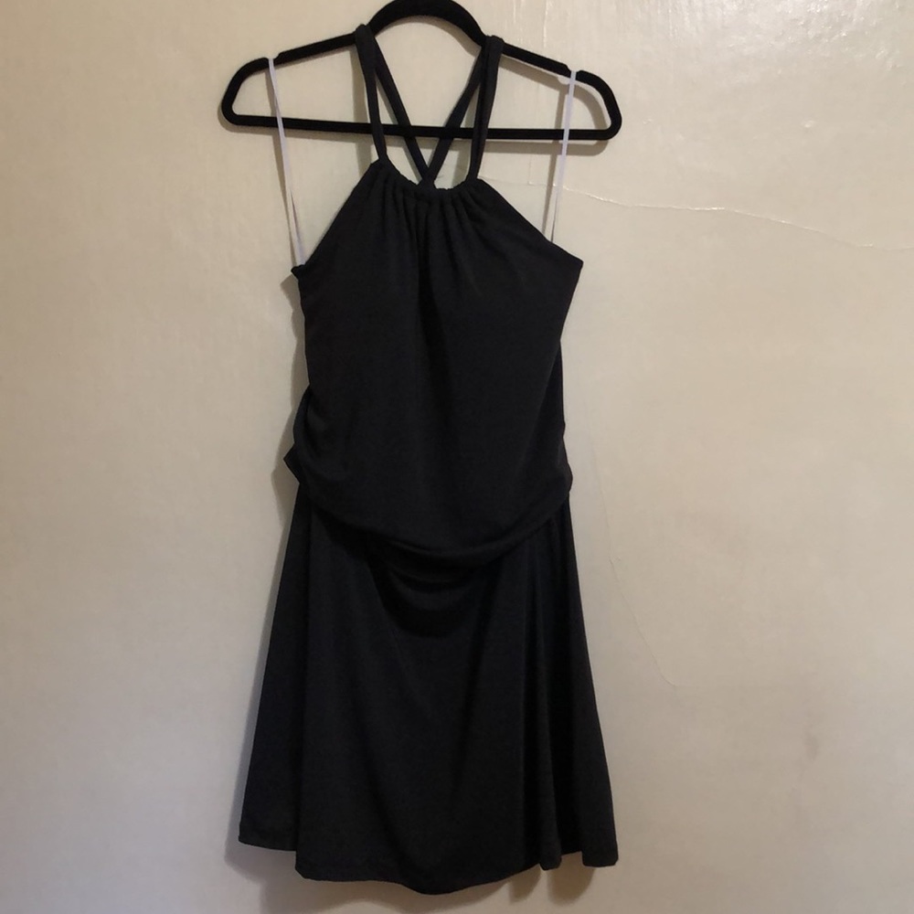NWT Prana Avore Halter Dress - Women's L - Black